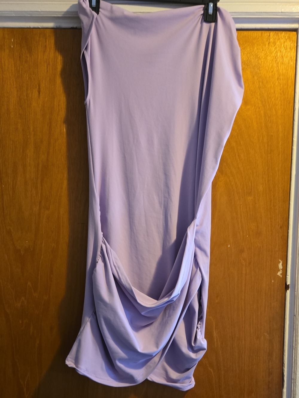 One-Shoulder Ruched Bodycon Dress